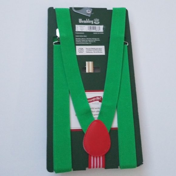 NWT Holiday Suspenders - Picture 2 of 4